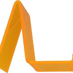 AJ Lite Orange Acrylic Shoe Display Stands - Set of 24 - Stylish Organizers for Shoes and Heels - 24pcs-2