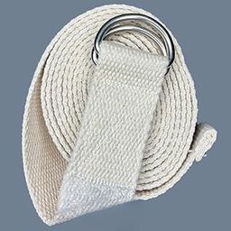 LRK 100% Soft Cotton Yoga Strap and Stretching Belt | 10 feet Long | D-Ring Buckle Strap | For Stretching, Yoga, Pilates, Dance, Gymnastics and Flexibility-image-36