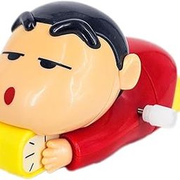 KENMA Shinchan Manual Clockwork Toy Anime 5CM Character Styling Crawling Flat Push Children's Toy Moving Birthday Gift Figure-image-49
