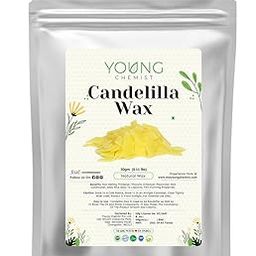 Candelilla Wax for Face, Body, Lip balms, lotion, Making Cosmetic & DIY Droducts Raw Material 50g-image-84
