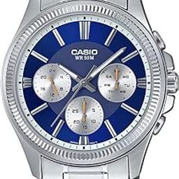 Enticer Analog Blue Dial Men MTP-1375D-2A1VDF (A2228)-4