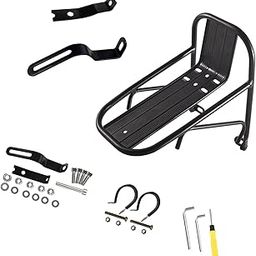 LOOM TREE® Bicycle Front Rack Cargo Pannier Bike Front Carrier Rack for Cycling Outdoor with Tool | Cycling | Bicycle Accessories | Baskets-image-3