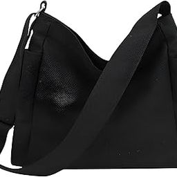 Trendcraft Canvas Side Pocket Bag Hobo Sling Crossbody-23