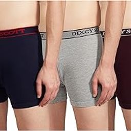 Cotton Men’s Trunk Snug Fit Solid Innerwear (Pack of 3) Regular-34