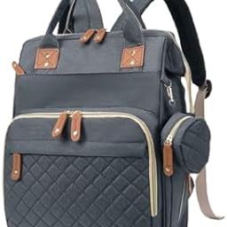 HomeCloud Premium Mummy Diaper Bag with Back Comforter Support | Multi-Functional Baby Backpack with Padded Straps, Large Capacity & Insulated Pockets | Stylish, Waterproof & Travel-Friendly-2