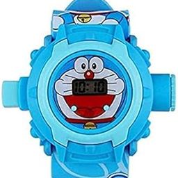 Digital 24 Images Doremon Wonderfull Projector Cartoon Character Watch for Kids Boys & Girls (Sky Blue)-picture-23