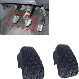 MY IND Car Accessories,for(Ford EcoSport 2014-2018)(Ford Figo 2015-2019) 2Pcs Brake & Clutch Foot Pedal Pad Rubber Cover for Automotive Part [2623]-44