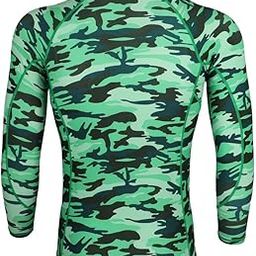 Adult Long Sleeve Surfing Swimming Beach Wetsuit Top Rash Guard Shirt XXL-image-27
