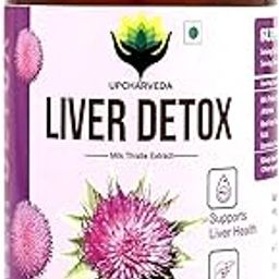 Liver Detox Supplement Natural Detoxification Formula with Milk Thistle Extract Digestive Enzymes Supports Liver Fit Health Fatty Liver Care For Men & Women (60 Capsules)-picture-17