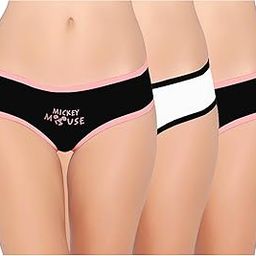 Cotton Plus Size Underwear Full Coverage Regular Innerwear Panty Set for Women Hipster Brief for Daily Use Combo Pack (Assorted Colours) Multicolour-image-24