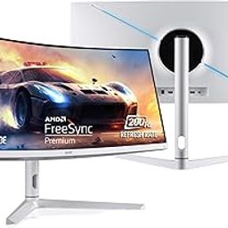 Acer XZ306CX 29.5 Inch (74.93 Cm) Ultrawide 21:9 1500R Curve 2560 X 1080 Pixels LCD Monitor with LED Backlight I 1 MS VRB I 200 Hz I HDR 400 I DCI-P3 93% I AMD Free Sync I 2XHDMI 1XDP I White-image-69