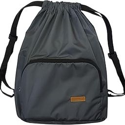 15L Drawstring Bag | Gym Backpack for Men & Women | Draw String Bag for Sports, Football, Cycling, Swimming & More | Lightweight Drawstring Backpack for Travel & Daily Use-image-83