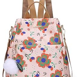 Fashionable Casual Backpack - Polyester Anti-Theft Bag for Women & Girls | M-Size | Multipurpose Bag for Travel, Casual, College, Office, Work | Gifts for Girls & Women | Sturdy Zip & Side Pocket-image-16