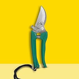 Kraft Seeds by 10CLUB Assorted Hand Pruner Cutter - 1 Pc (Steel Blades) Heavy Duty Gardening Cutter Tool | Plant Cutter for Home Garden | Wood Branch Trimmer | Grass Cutting Accessory-picture-29