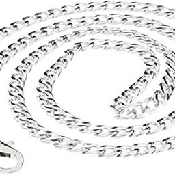 Replacement Chain Strap Purse Handbag Handle DIY Shoulder Bag Strap Silver-image-90