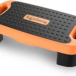 Lifelong 3-in-1 Stepper for Exercise at Home - Self Balancing Ball, Push up Handle Bars, & Anti-Skid Aerobic Stepper - Cardio Workout & Strength Training Equipment for Home Gym - - Capacity 200Kg-2