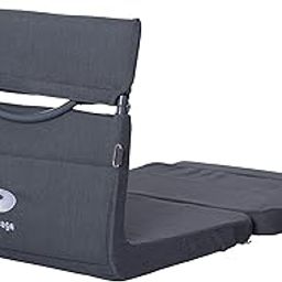 blissage Foam Quiet Fiesta Light Weight Floor Meditation Chair With Back Rest Support (Grey)-image-74