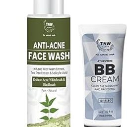 TNW-The Natural Wash Combo (Anti Acne Face Wash 100 ml + BB Cream 30ml) Paraben and Sulphate-Free-10