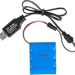 BOGOTA RC Model Battery Charger Cable Lithium Battery Charger for RC Drone Toys & Multipurpose Batteries-1Pc Charging Protection Circuit and Indicator Light 4.8 V 250mA,SM-2P Connector Plug-11