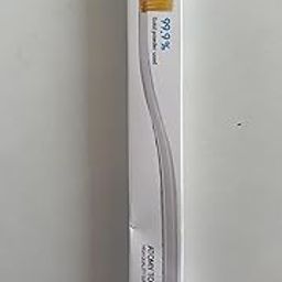 J.J.P.A Atomy Compact Toothbrush, Super Slim Bristles with Gold Powder, Blue-image-1