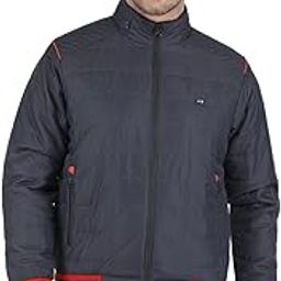 Mens Polyester Blend Solid Hood Jacket-image-24