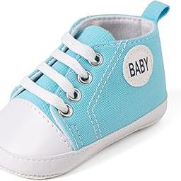 Soft Cotton Canvas Baby Shoes for boy Girl. Unisex Anti Slip Skid Walking Sneakers for Newborn Infant for 0-3 3-6 6-9 9-12 Months.-image-96