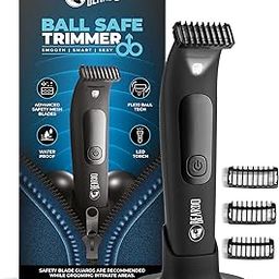 Beardo Ball Safe Trimmer for Men | Fast charging trimmer men for private parts, beard, body | IPX7 Waterproof Trimmer with Safe Flexible Blades | Body Grooming Kit - No Nicks or Cuts, Powerful Motor, Type C, Fast Charging, 110-Min Runtime-38