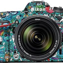 Premium DSLR Camera Scratchproof Protective Skin for Nikon D7200 - No Residue Removal, Bubble Free, Scratch Resistant, Stretchable, HD Quality Printed - Design 004-picture-15