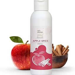 AIR-ROMA Pure, Natural and Undiluted Aroma Diffuser Oil (100ml, Apple Spice) Home Fragrance, Aromatherapy, Helps in Concentration & Meditation-31