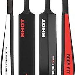 Bodyfit Heavy Cricket Bat | Plastic Cricket Bat | Lightweight Fiber, Hard Plastic, Anti-Slip Grip | Ideal for Adults, Kids, Practice (Red)-image-25