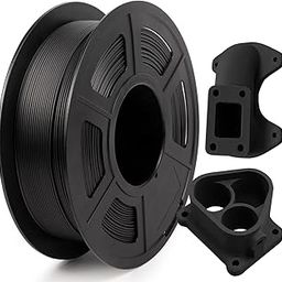 iSANGHU Enhanced PLA Carbon Fiber Filament 1.75mm, Matte Black 3D Printer Filament Filled 20% Carbon Fiber, Lightweight High Strength, Not Brittle, Clog-Free, Fit Most FDM Printers, 1kg Spool-28