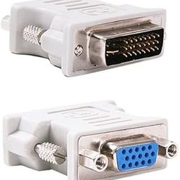 Technotech DVI-I Male 24+5pin to 15 pin VGA Female Adapter for Dual Monitor Display-image-53