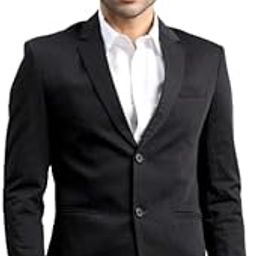 Men Cotton Blend Slim Fit Casual Blazer for Men's |-image-40
