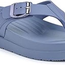 Women & Girls Stylish Flip Flop Sandals | Soft Cushion Thong Slippers with Adjustable Buckle | Lightweight & Waterproof Casual Wear | CR51-image-10