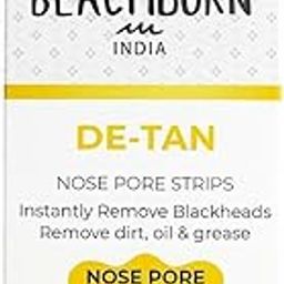 BEACHBORN INDIA Nose Pore Strips | De-Tan Instantly Remove Blackheads Remove Dirt, Oil & Grease For Instant And Painless Blackheads Removal 10 PCS-17