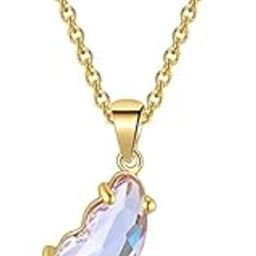Rose Gold Plated Stylish Butterfly Jewellery Necklace Set for Women, Birthday Gift for girls and women Anniversary Gift for Wife-image-59