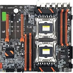 Generic X99 Dual CPU Motherboard, LGA2011, DDR4 ECC Memory Support, 8 Slots, 32GB Max, 2133/2400/2800MHz, 290 x 280MM, ATX, Micro ATX Supported-16