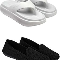 Extra Soft Classic Casual wear with Flexibility Technology Flats Combo for Women's/Girl's(6108-2014)()-image-77