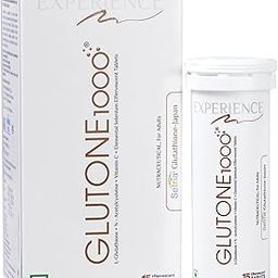 Glutone 1000 Setria L-Glutathione Tablets for Radiant & Clear Skin | 600mg Premium L-Glutathione & Vitamin C | Skin glow Brightening Supplement | 15 Effervescent Tablets | Orange Flavor (Pack of 1)-25