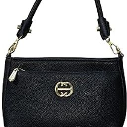 Women's PU Leather Sling Bag for women and girls, 3 Zip Compartments, 2 Detachable Straps-image-48