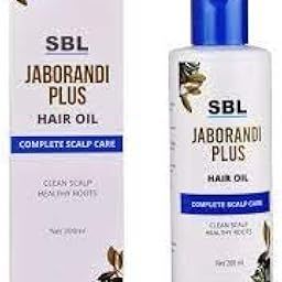 SBL Jaborandi Plus Hair Oil (Complete Scalp Care) (200ml)-image-58
