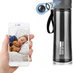 FREDI HD PLUS 1080P Hd Water Bottle Portable WiFi Camera | Hidden Camera with Remote Viewing | Support Upto 32GB SD Card with iWFCAM APP | Video Recording Indoor Outdoor Security Camera-17