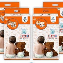 Coo Coo Extra Dry Baby Pullup Diaper Pant Size X-Large-XL (144) Count upto 12-17 kg Super Absorbent Core Up to 12 Hrs Protection Soft Elastic Waist & Leakage Protection Size -XL(144 Pieces)/Pack-image-24