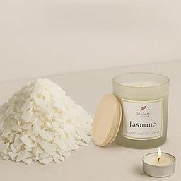 AuraDecor Imported Soft Soy Wax Flakes – Quality, Eco-Friendly, Body Safe, Perfect for Jar & Container Candles (1, Kilograms)-image-2