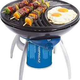 Campingaz, Camping Stove and Grill, All-in-One Portable Camping BBQ, with Griddle, Grid and Pan Support, Black-image-49