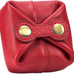Change Bag PU Leather Snap Closure Key Bag for Earbuds Earphone Lipstick red|Clothing, Shoes & Accessories | Womens Handbags & Bags|1x Change Purse-39