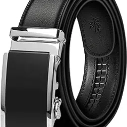 urban alfami Vegan Leather Belt for Men | RAB-103 | Black-picture-28