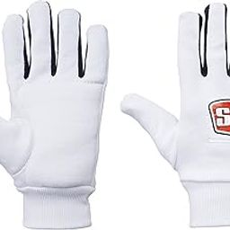 SS Test (Cotton Foam Padded) Men's Wicket Keeping Inners (White)-image-2