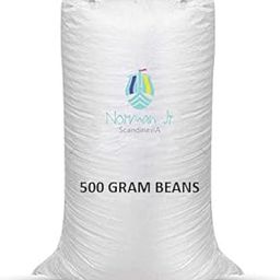 Norman Jr Premium Virgin Grade Thermocol Balls Refill for Pillows, Sofa, Bean Bags, Soft Toys & Beans for Bean Bag Refill 500 g (White)-image-77