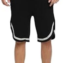 Men's Terry Shorts, Side Pocket with Hem Tape-image-29
